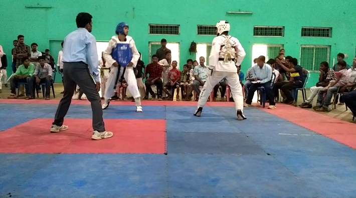 lucknow team take part in state taekwondo contest in kanpur