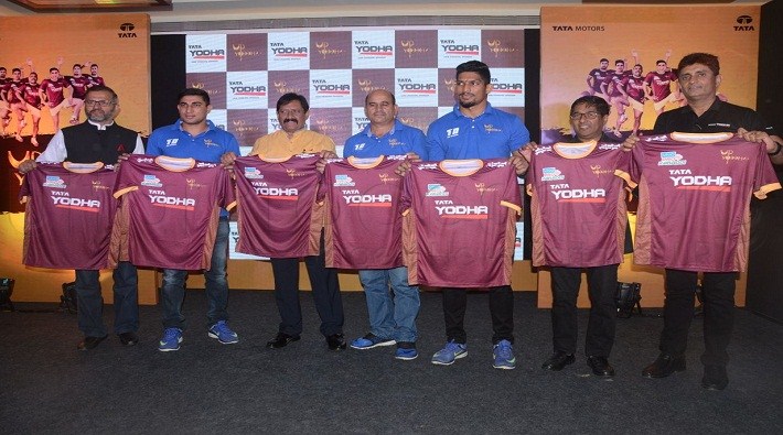 tata yoddha tie up with up yoddha for vivo pro kabaddi sesion 5