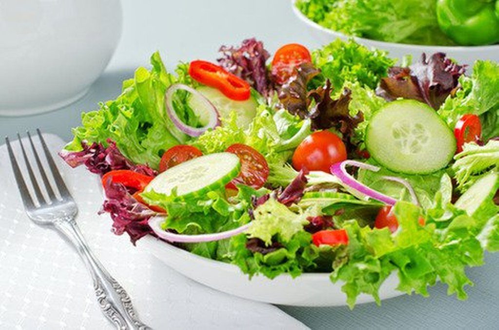 Add rainbow of salad to your meals!