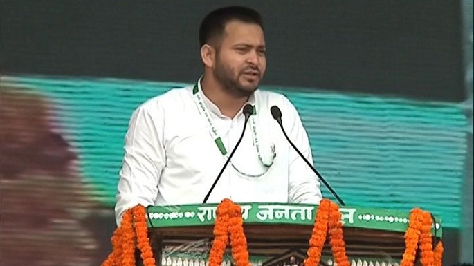 tejaswi yadav rjd rally