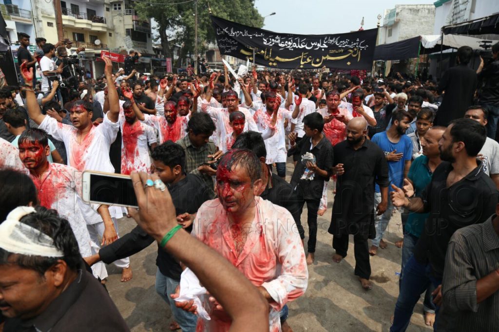 moharram juloos in lucknow