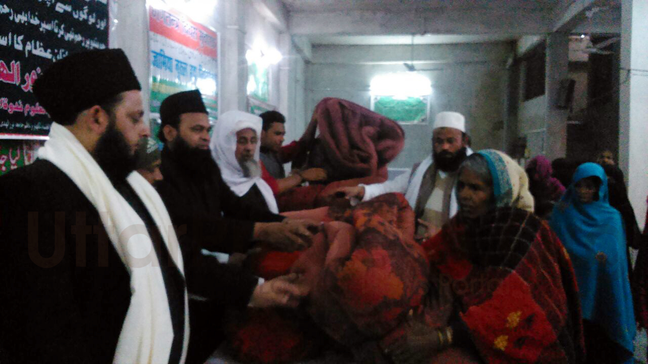 137 quilts distributed in Madarasa khairabad Sitarpur