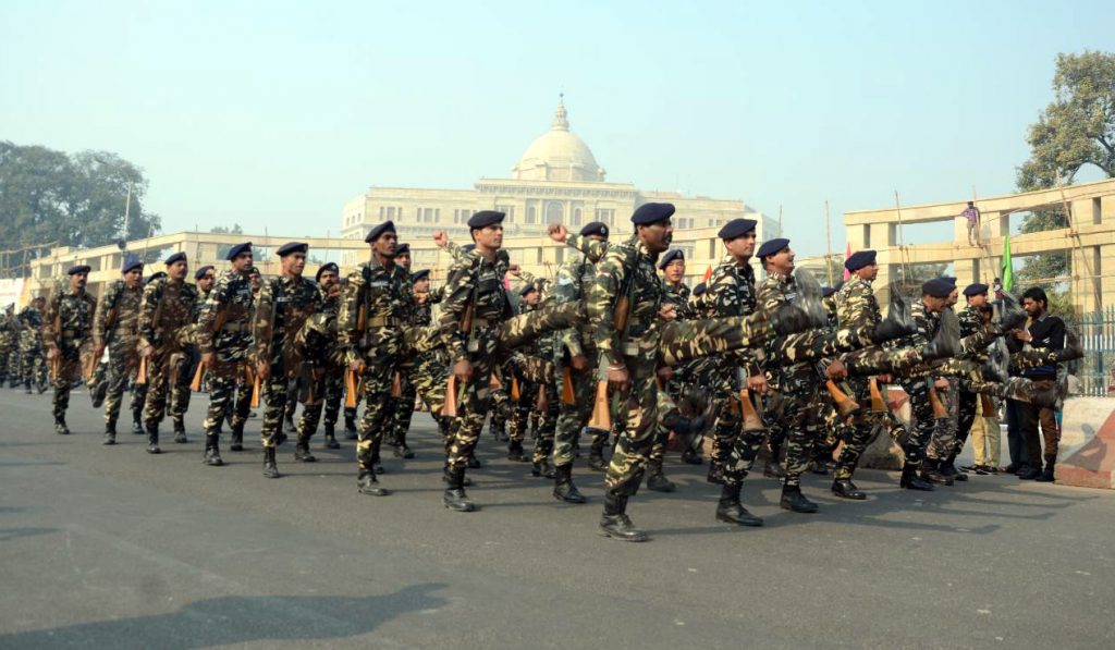 26 january republic day full dress rehearsal parade