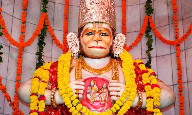 Hanuman setu temple will not entry to luggage