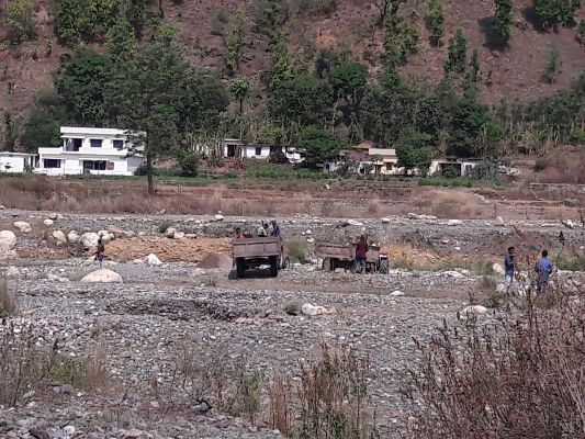 illegal sand mining Stern action-by government of india