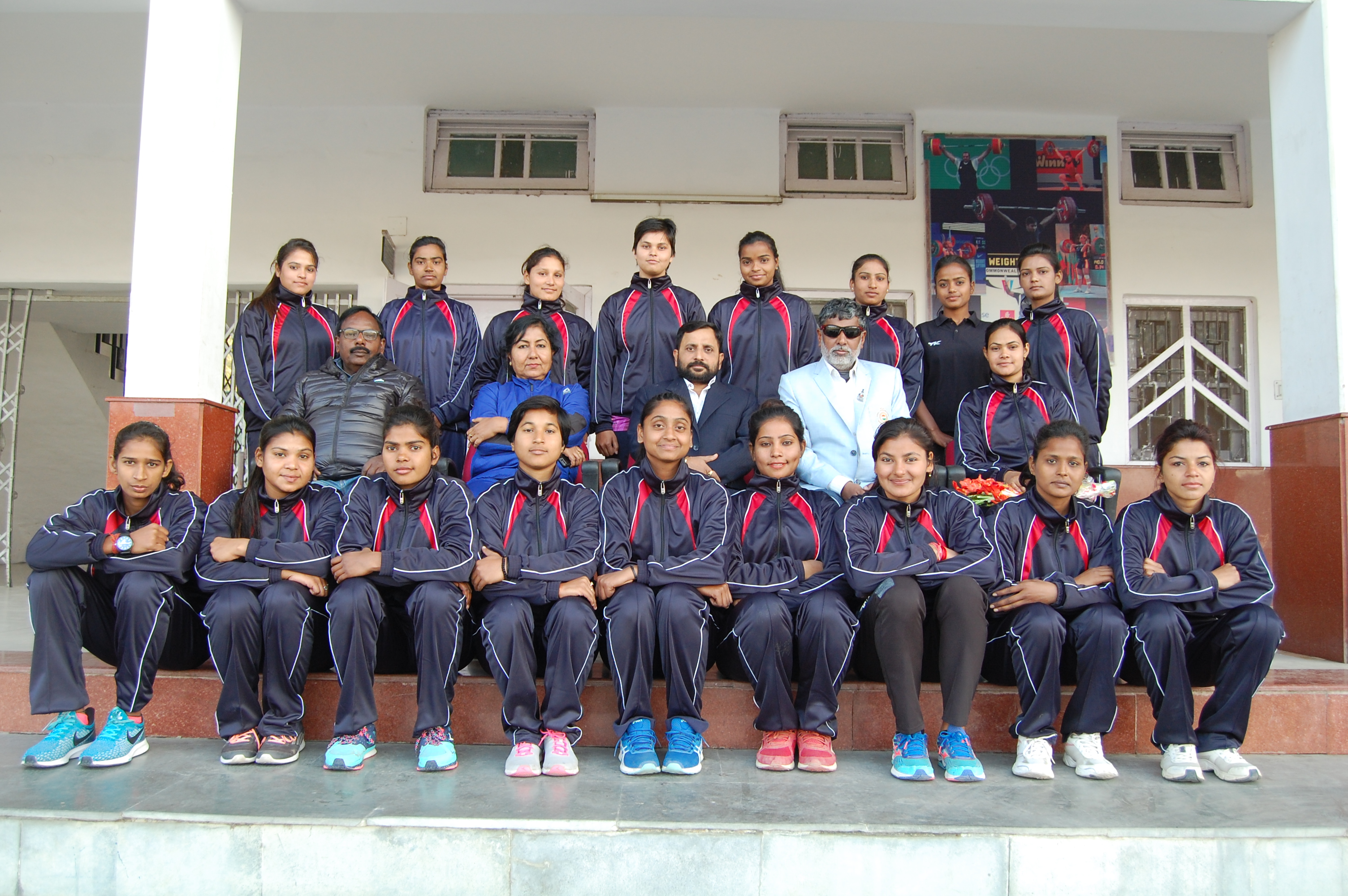 UP senior lady handball team