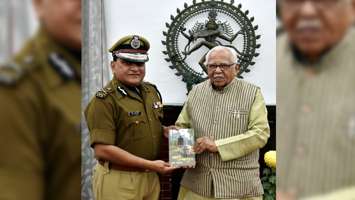 Director General of Police OP Singh Met with Governor