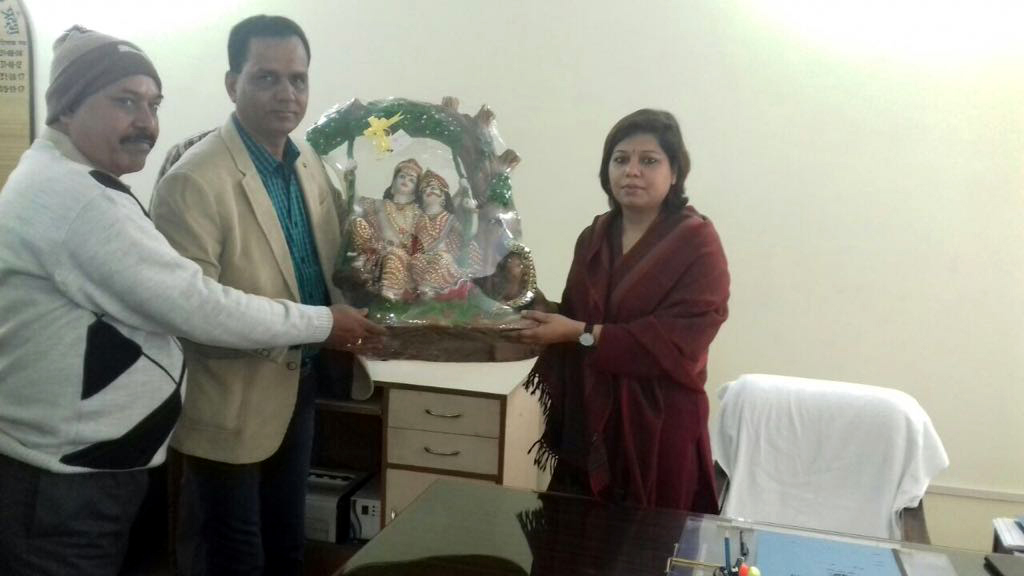 Director of Power Safety Shubra Saxena received a grand welcome