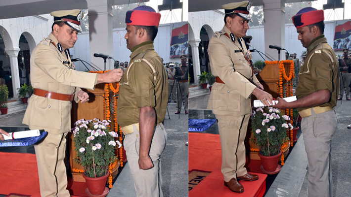 Republic Day: DGP honored 651 policemen after hoisting of flag