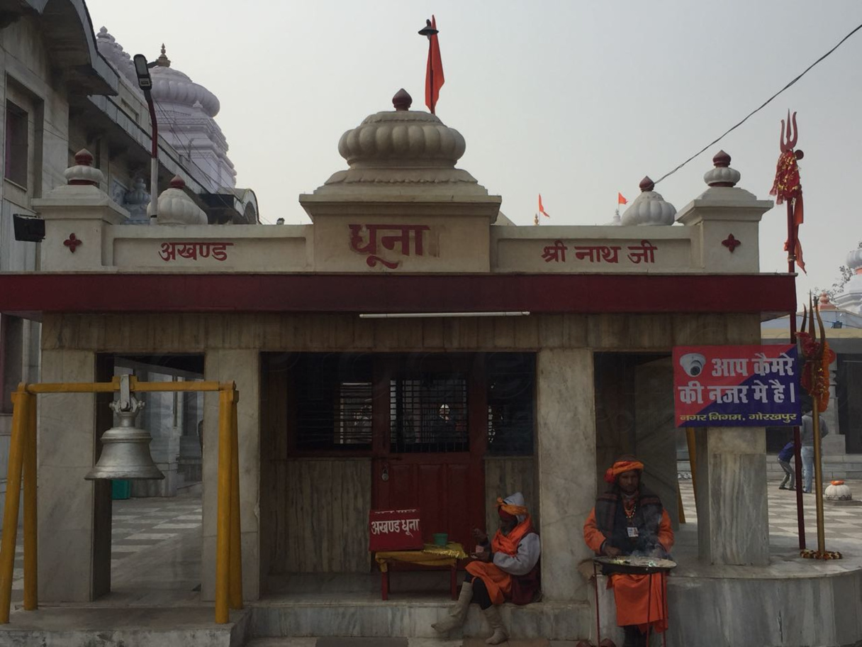 Preparation of Khichadi Mela in the Gorakhnath temple