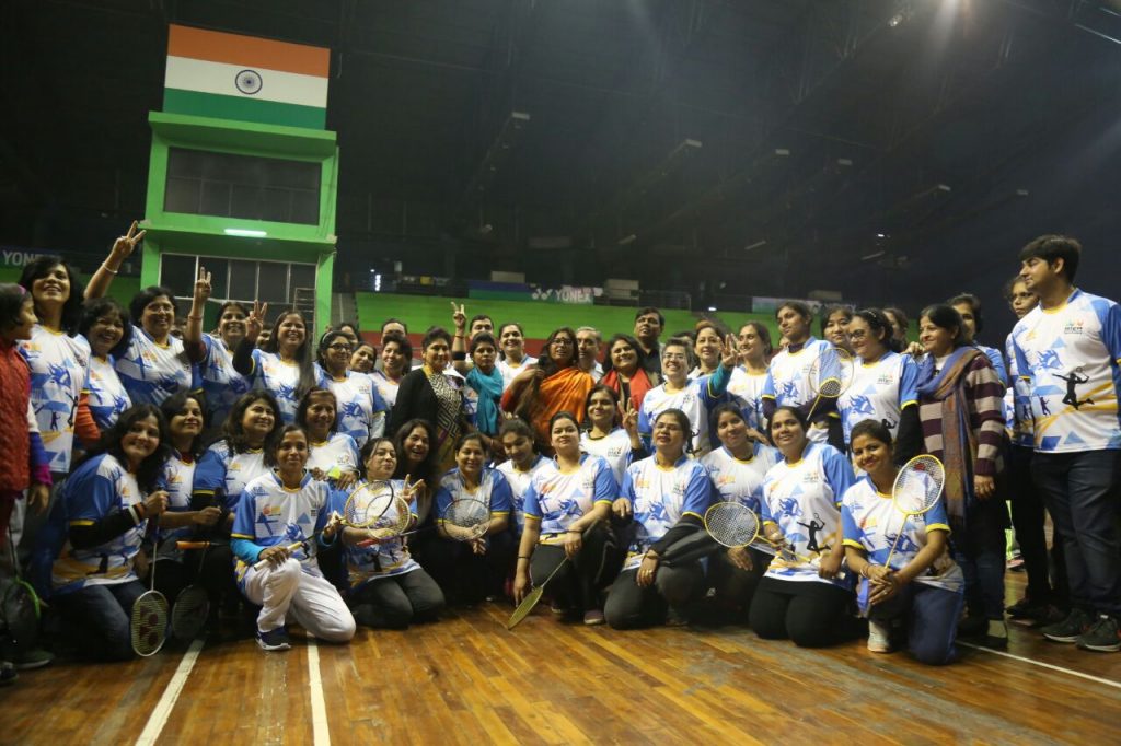 Womens KDR Cup Badminton Contest