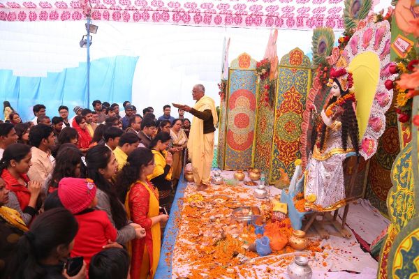 Basant Panchami celebrated Medical students