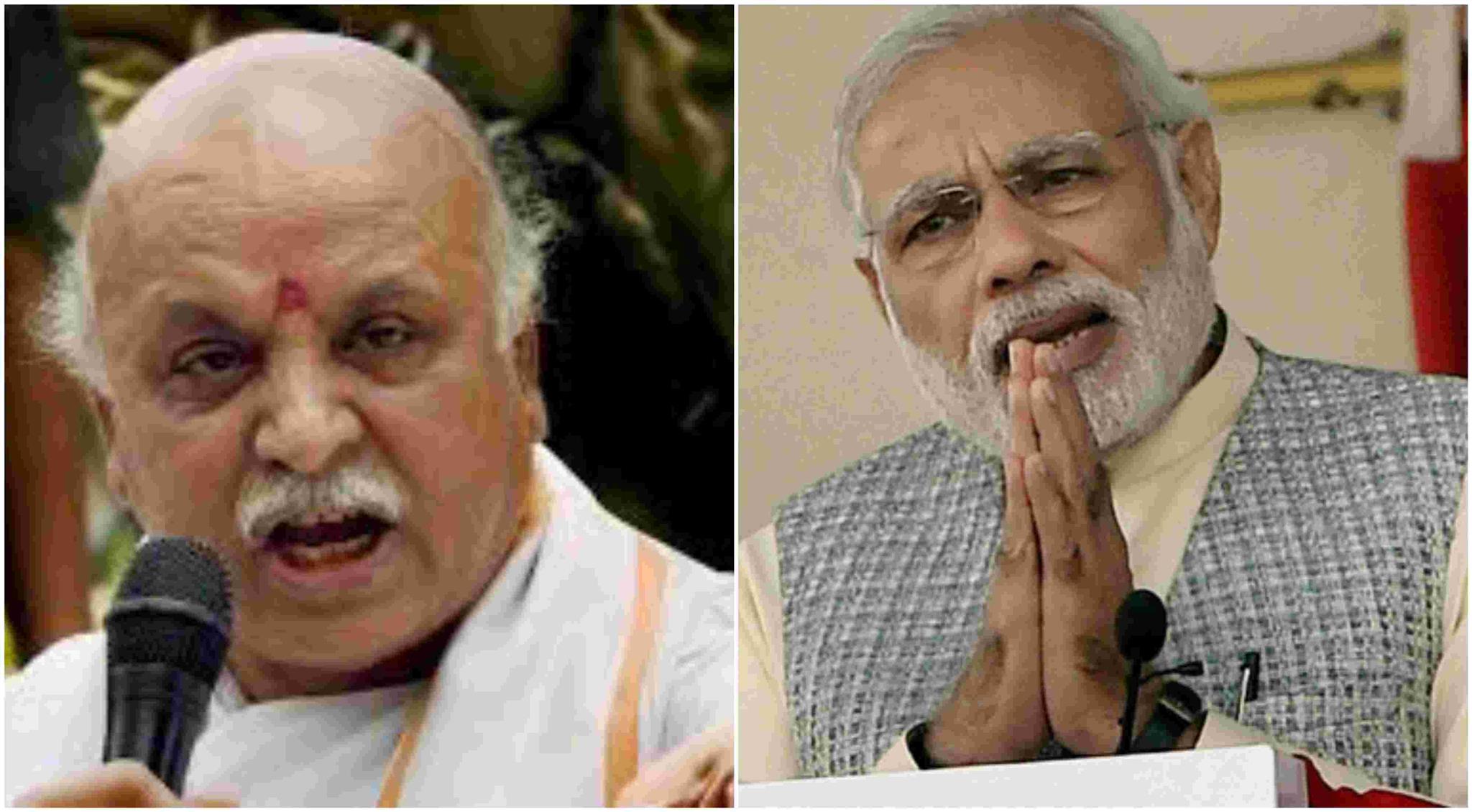 praveen togadia accusation modi gov