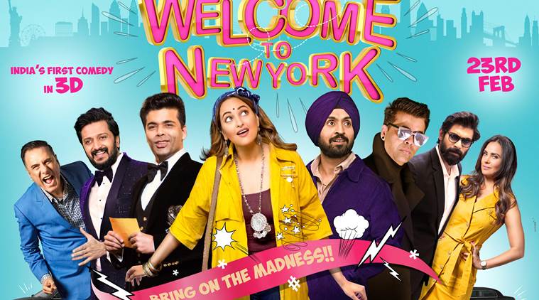 welcome to new york poster