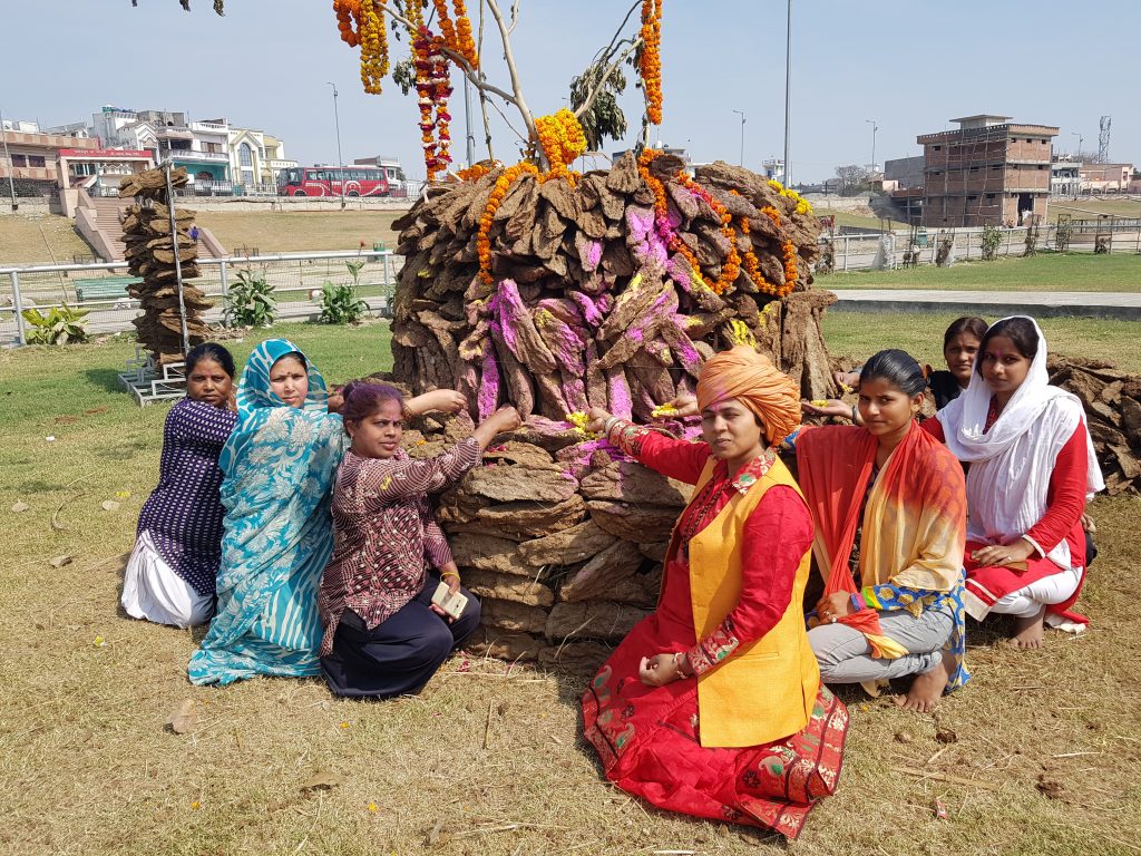 Eco-Friendly Holika mankameshwar mandir lucknow