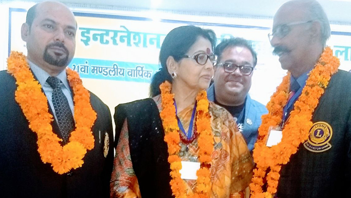 A.K. Singh elected Lions club district Governor in lucknow