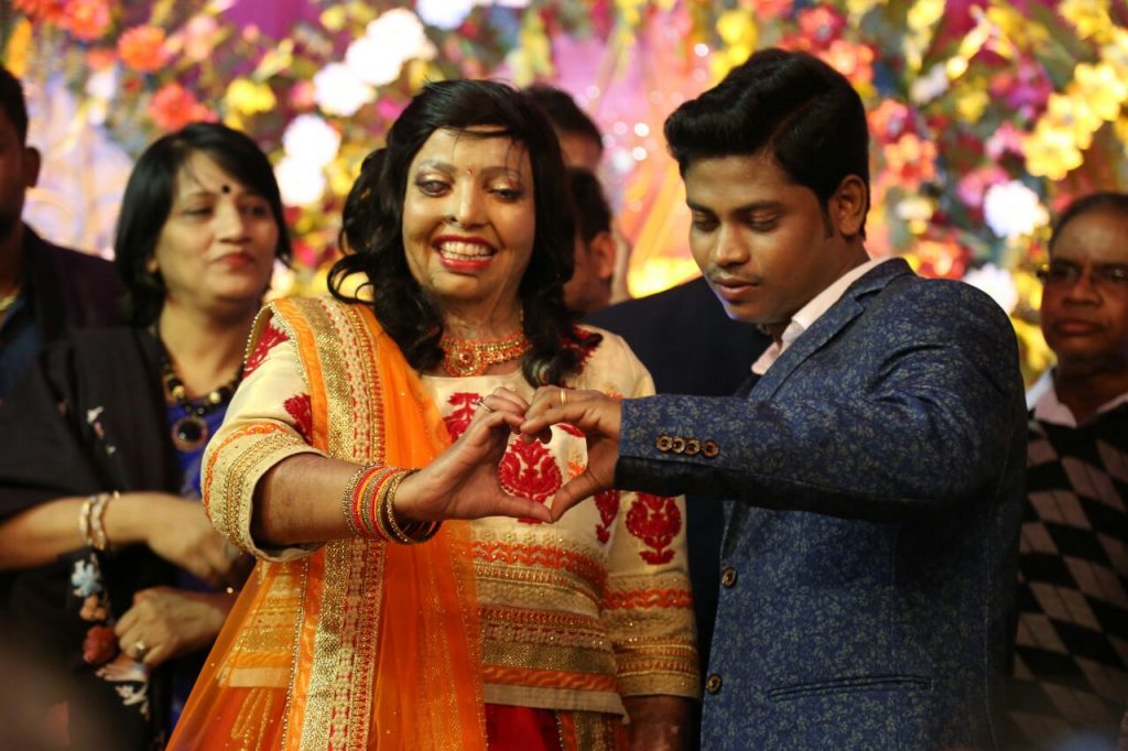 Acidattack survivor Pramodini 's Engagement ceremony with Saroj 9