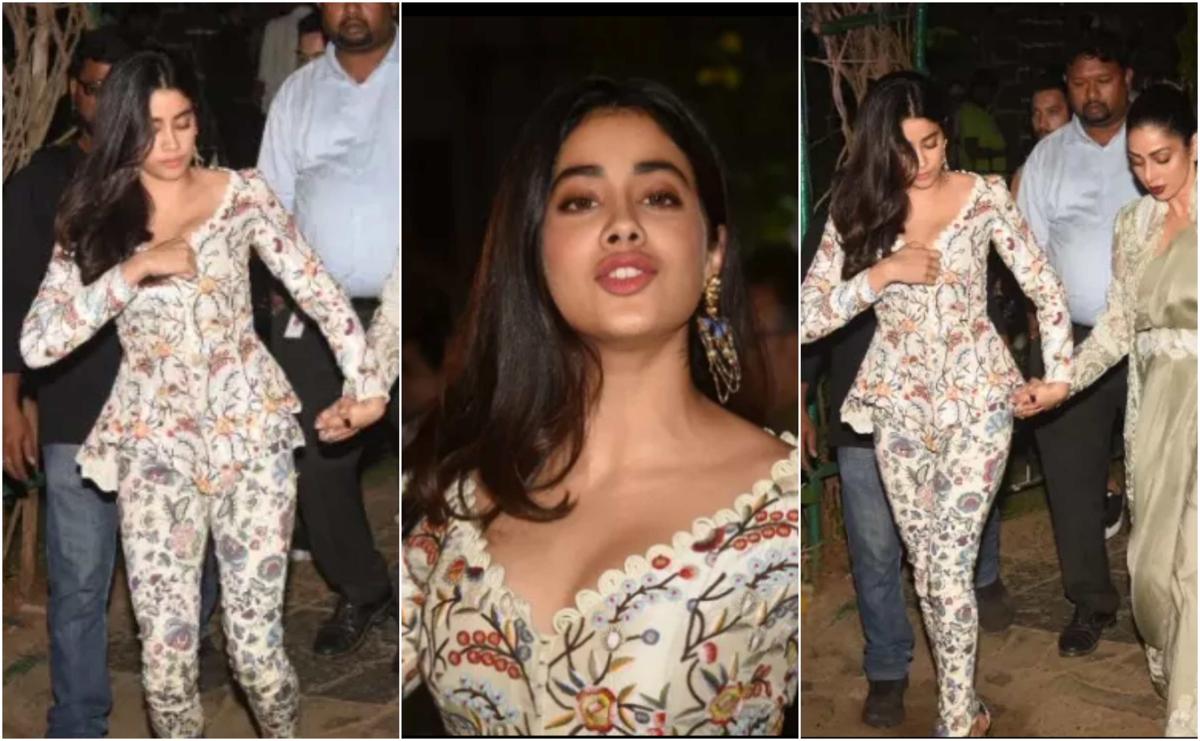 jhanvi kapoor pics in bollywood party