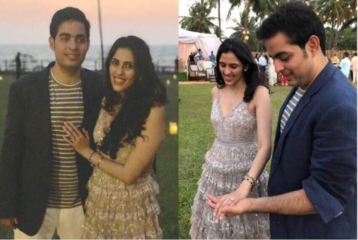 akash ambani marriage card