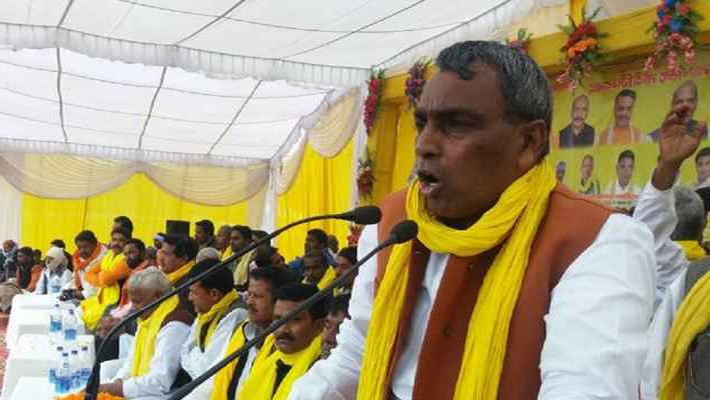 SBSP basti rally: Om prakash Rajbhar can break BJP in Rajya Sabha polls