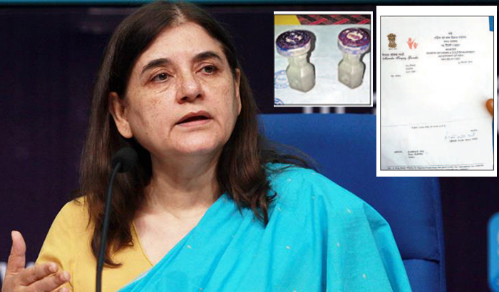 Maneka Gandhi's letter pad found near Meerut cattle smugglers