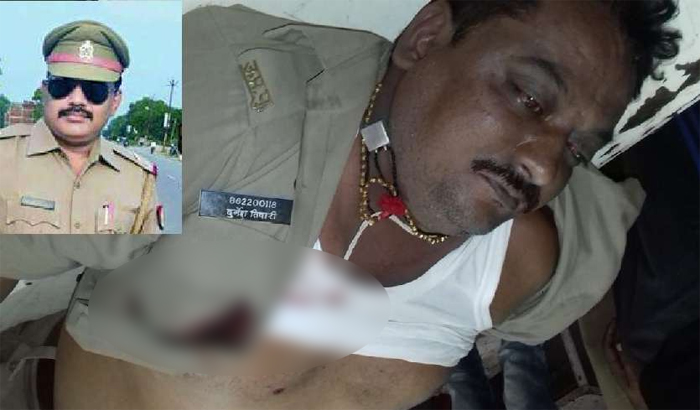 Daroga killed head constable by service pistol in Fatehpur