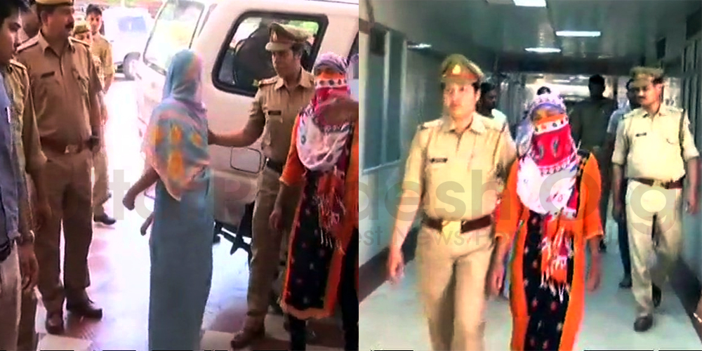 Unnao Rape Victim Family arrives at Ram Manohar Lohia Hospital in Lucknow