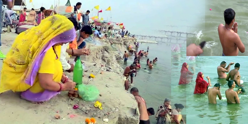 Buddha Purnima 2018: Devotees take holy dip in Triveni Sangam Allahabad