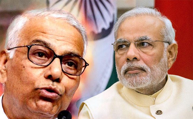 bjp minister yashwant sinha left party because of central government