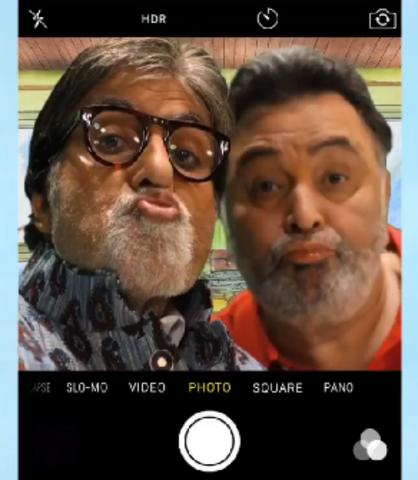 Amitabh Bachchan and Rishi Kapoor