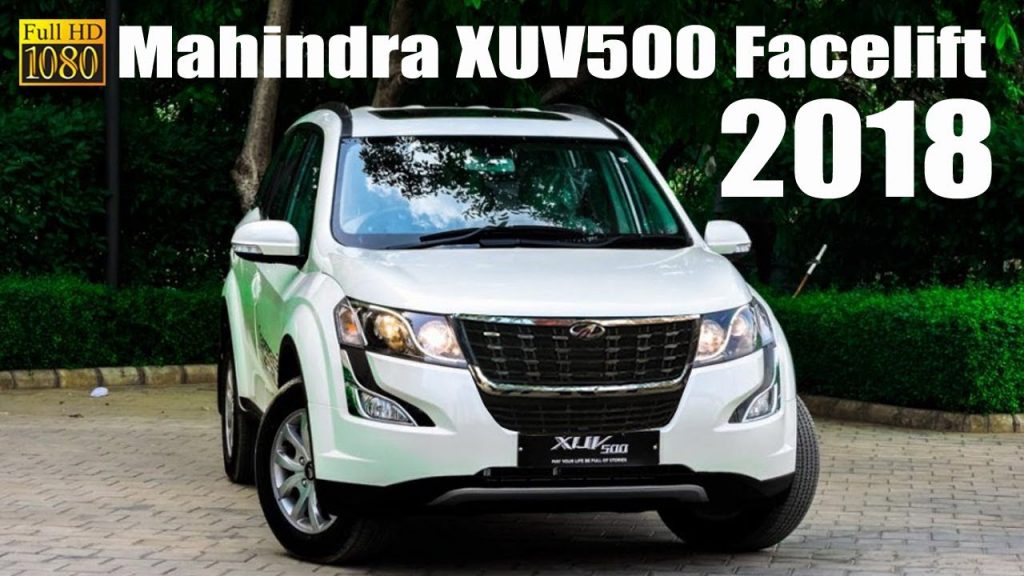 mahindra xuv500 facelift 2018 launch date india car