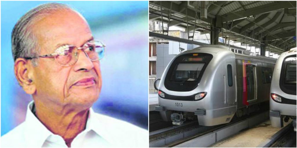 metro man E shreedharan gorakhpur visit for cm dream project