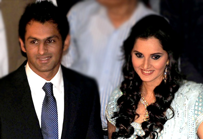 Sania Mirza and Shoaib Malik