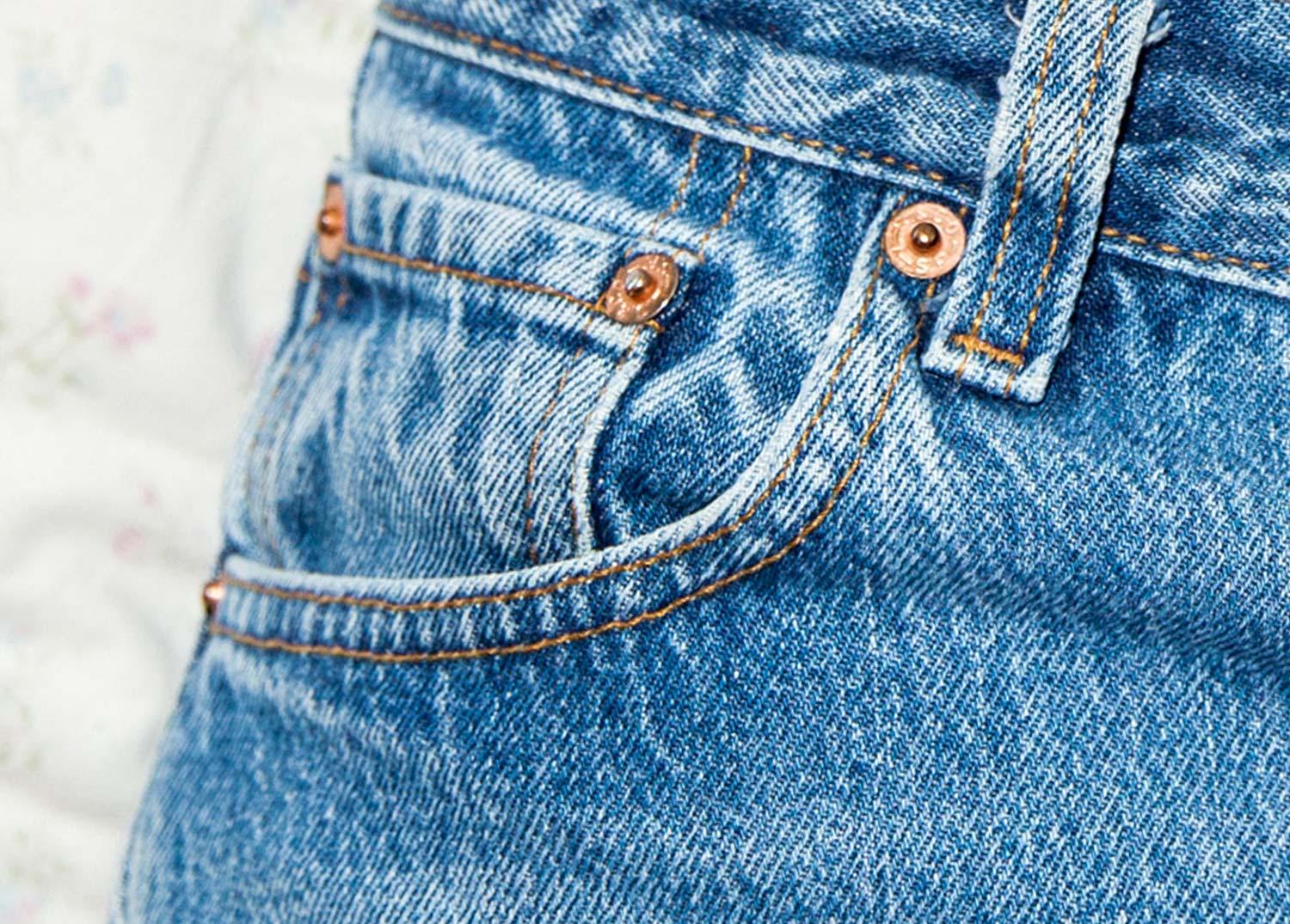 small pocket jeans