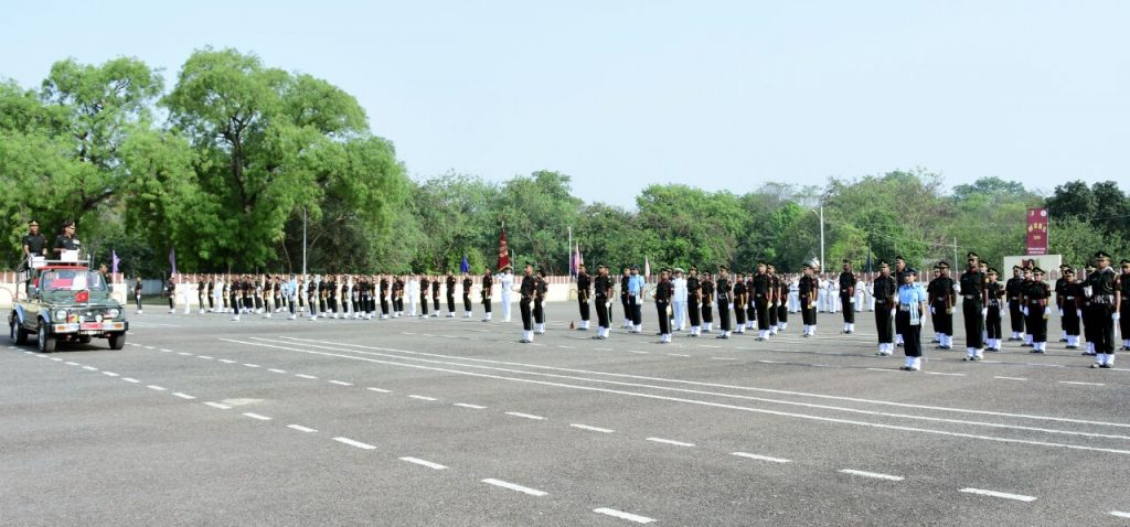 Ceremonial Parade of MOBC-220 Held at OTC of AMC Centre and College,Lucknow