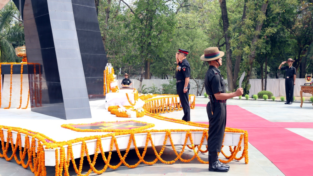 central command celebrates 55th raising day in lucknow