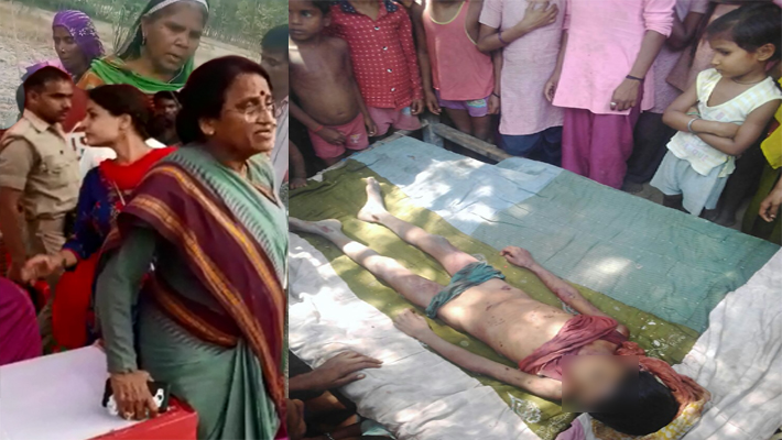 khairabad Dog Attack case: Rita Bahuguna Joshi not meet with victims families