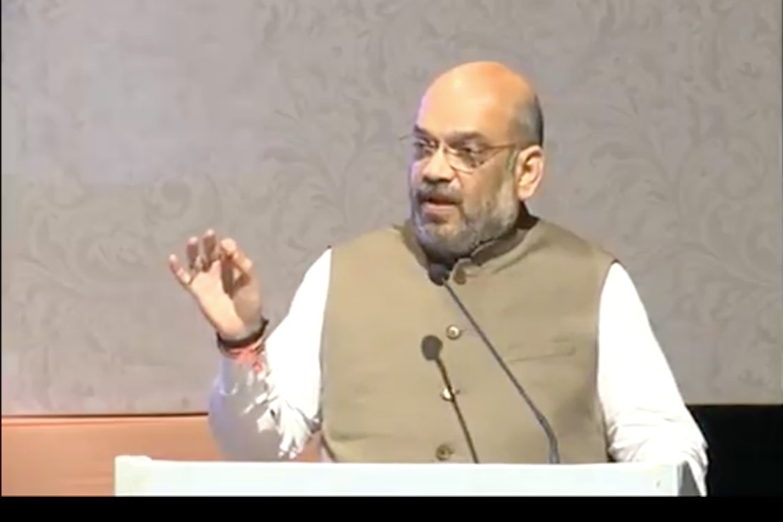 bjp amit shah live guwahati visit North East Democratic Alliance NEDA