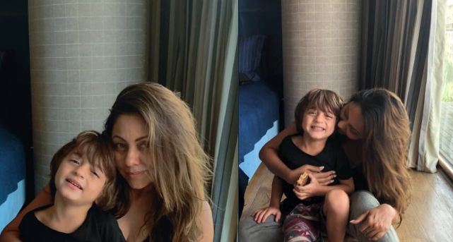 Gauri Khan wishes her little munchkin AbRam a Happy Birthday!