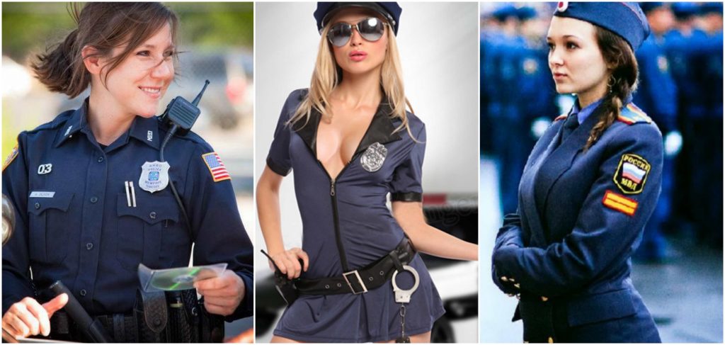 most beautiful female police officers