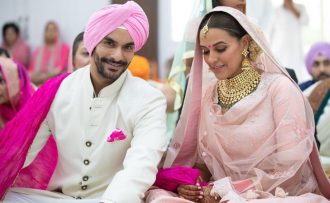 Neha Dhupiya ties the knot with Angad Bedi