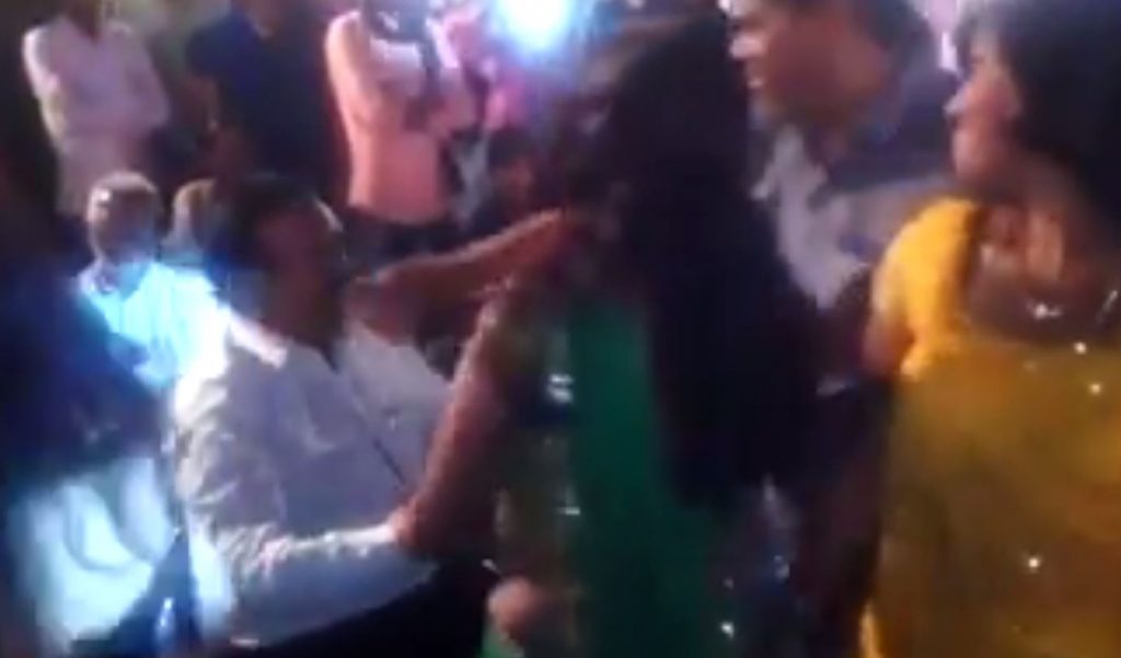 Unnao Officer Caught dancing