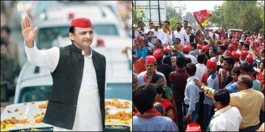 samajwadi party leaders celebrates Akhilesh Yadav 46th birthday