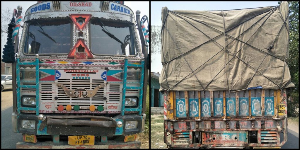 illegal mining 4 overloaded trucks taken custody police