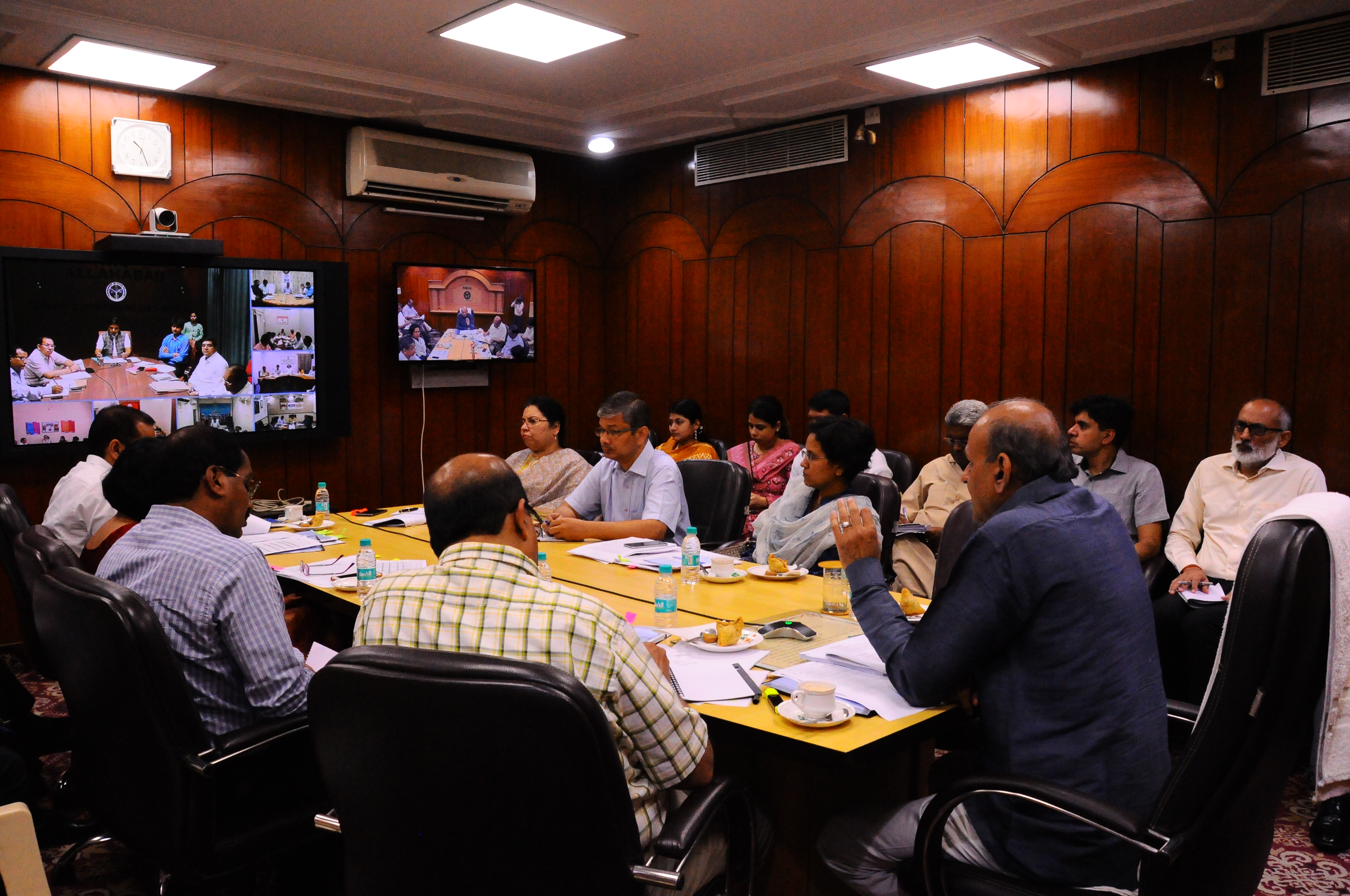 International Yoga Day 2018: Chief Secretary video conferencing