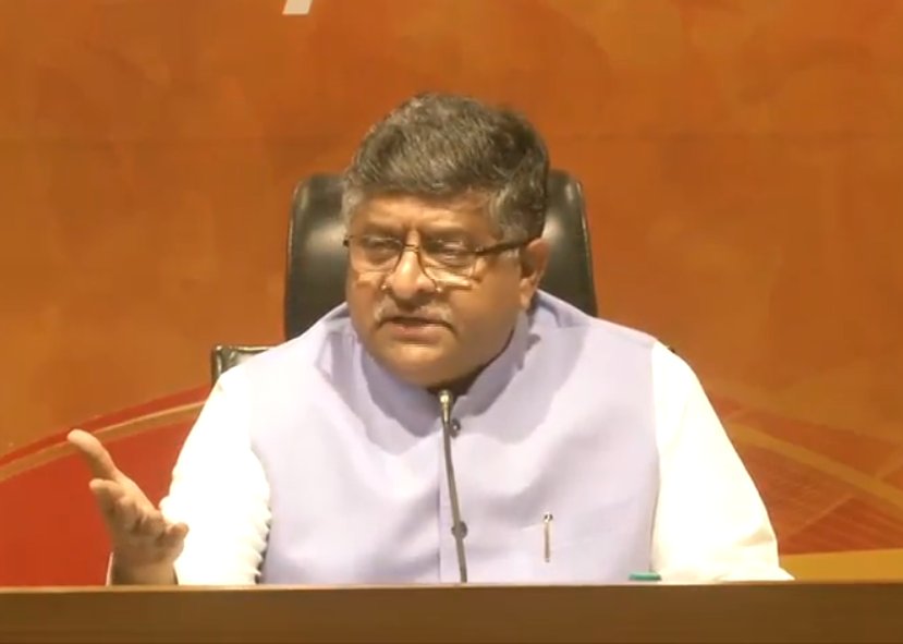 ravi-shankar-prasad-attack congress on Indian army issue