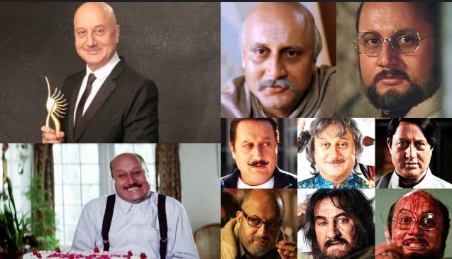 Anupam Kher dedicates His award to struggling actors who are without god fathers