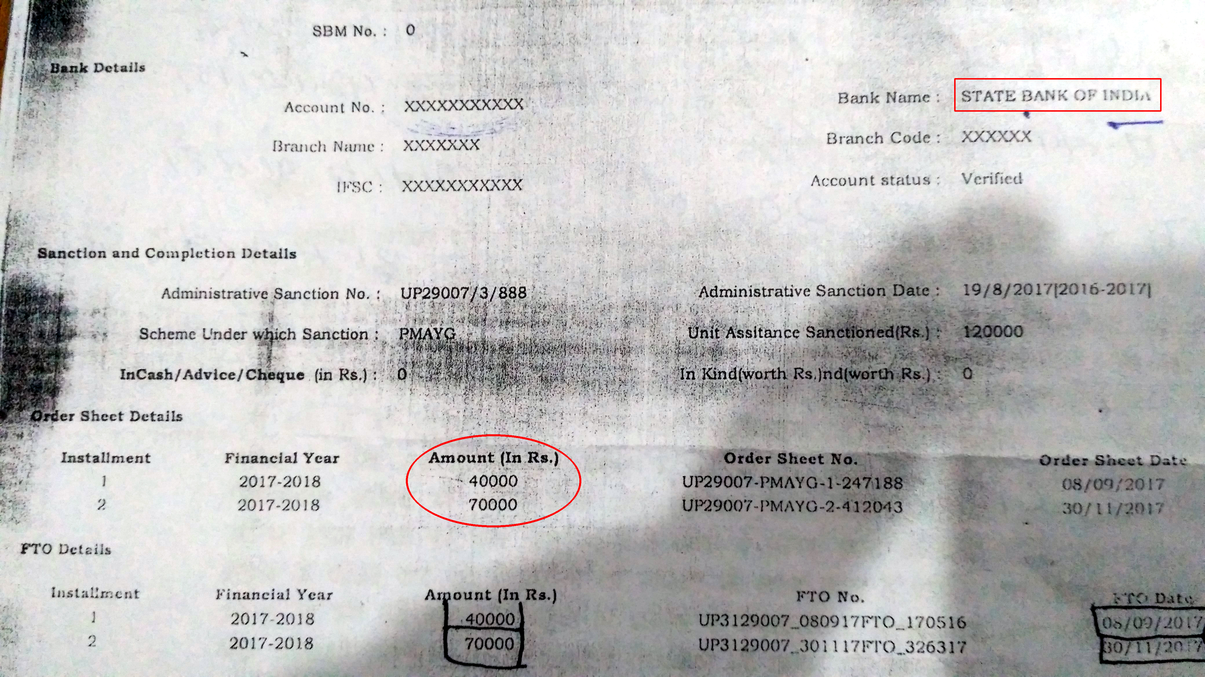 fraud in pradhan mantri awas yojana gramin documents