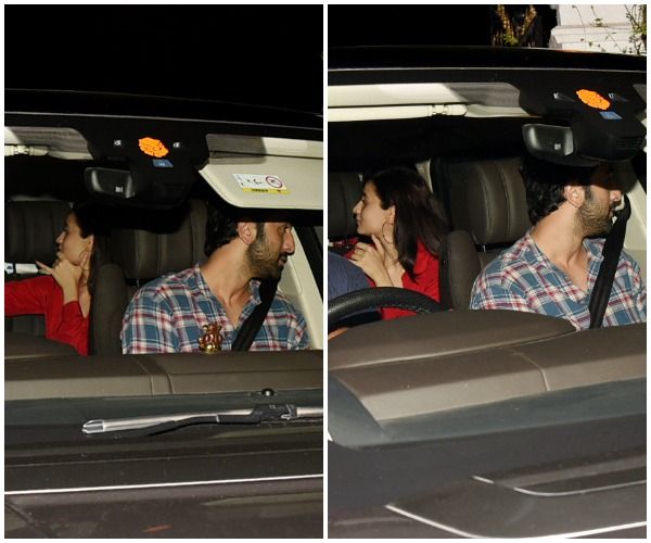 Alia Bhatt joins boyfriend Ranbir Kapoor meet her dad late in the night!