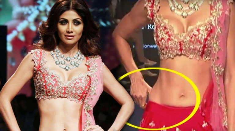 shilpa shetty oops moment